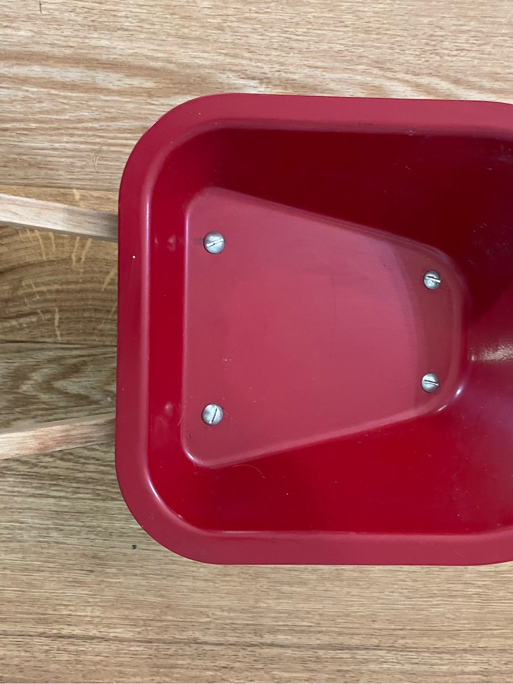 Radio Flyer Red Kids Wheelbarrow with Wooden Handles.    Doll Size! - Picture 6 of 6